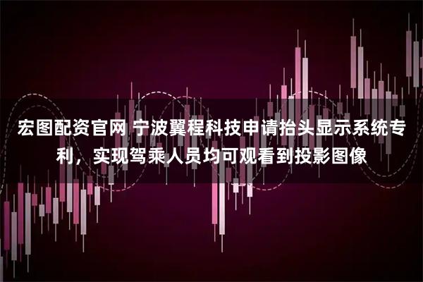宏图配资官网 宁波翼程科技申请抬头显示系统专利，实现驾乘人员均可观看到投影图像